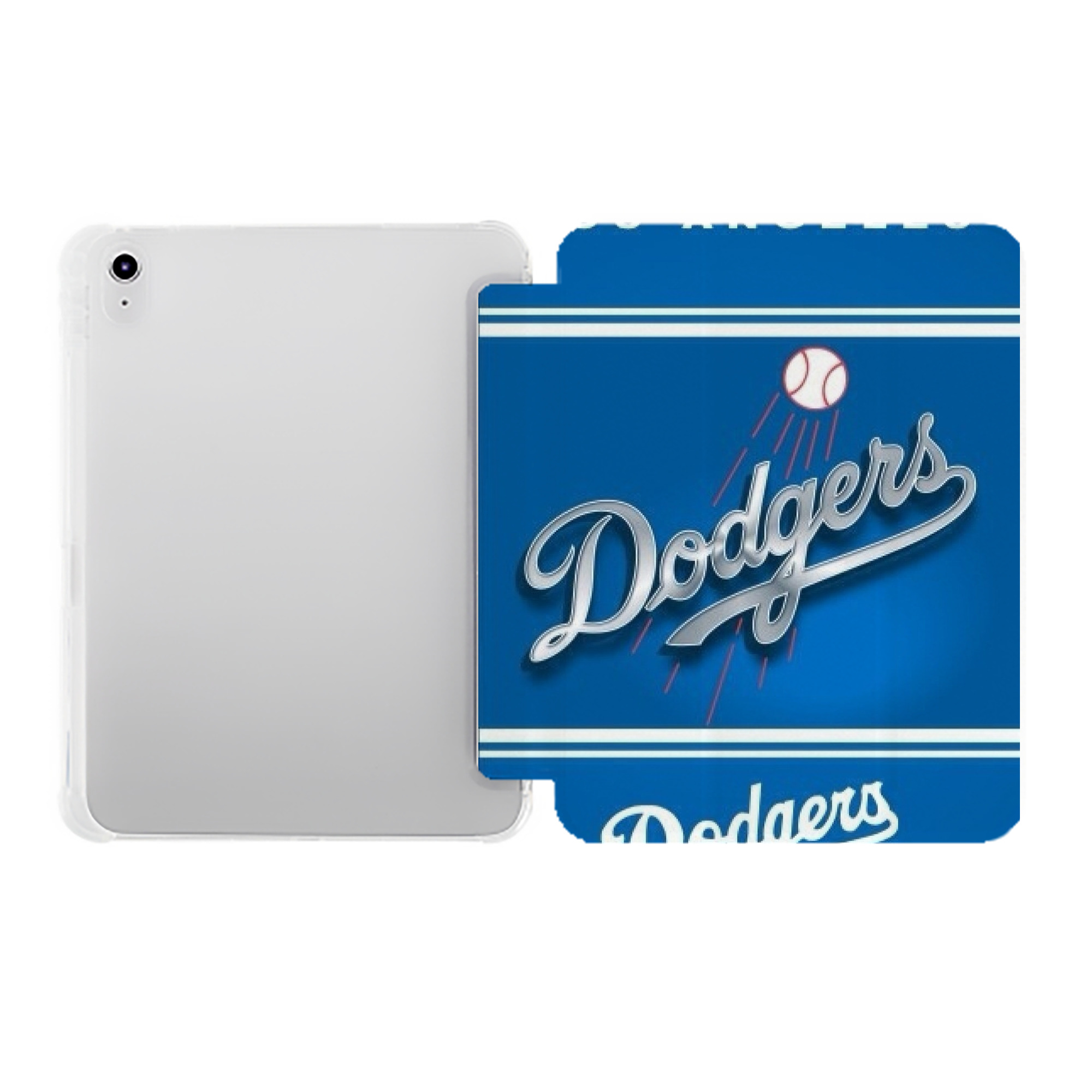  Premium Tri-Fold PU Leather & Silicone IPad Case With Pencil Slot – Fits 9.5,10.5,10.9 – Adjustable Stand, Slim, Protective